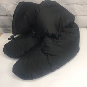 Chugach 800+ Fill Black Teanaway Down Camping out Slippers - Size XL